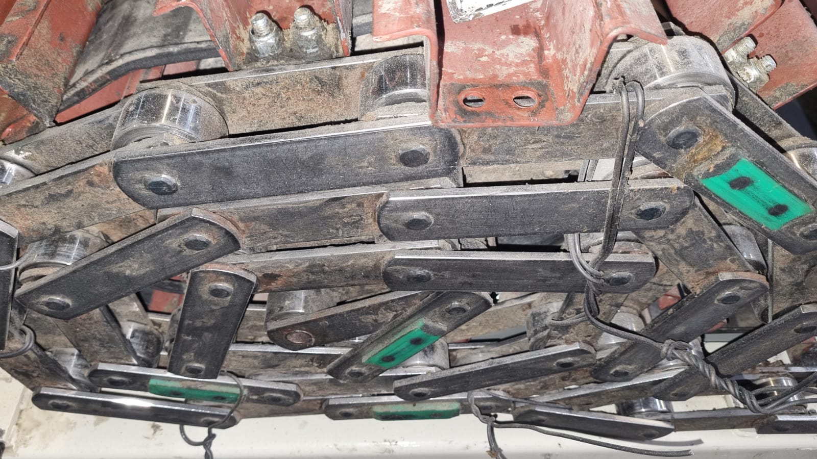 Gebraucht Kettengurtförderband Kurrle