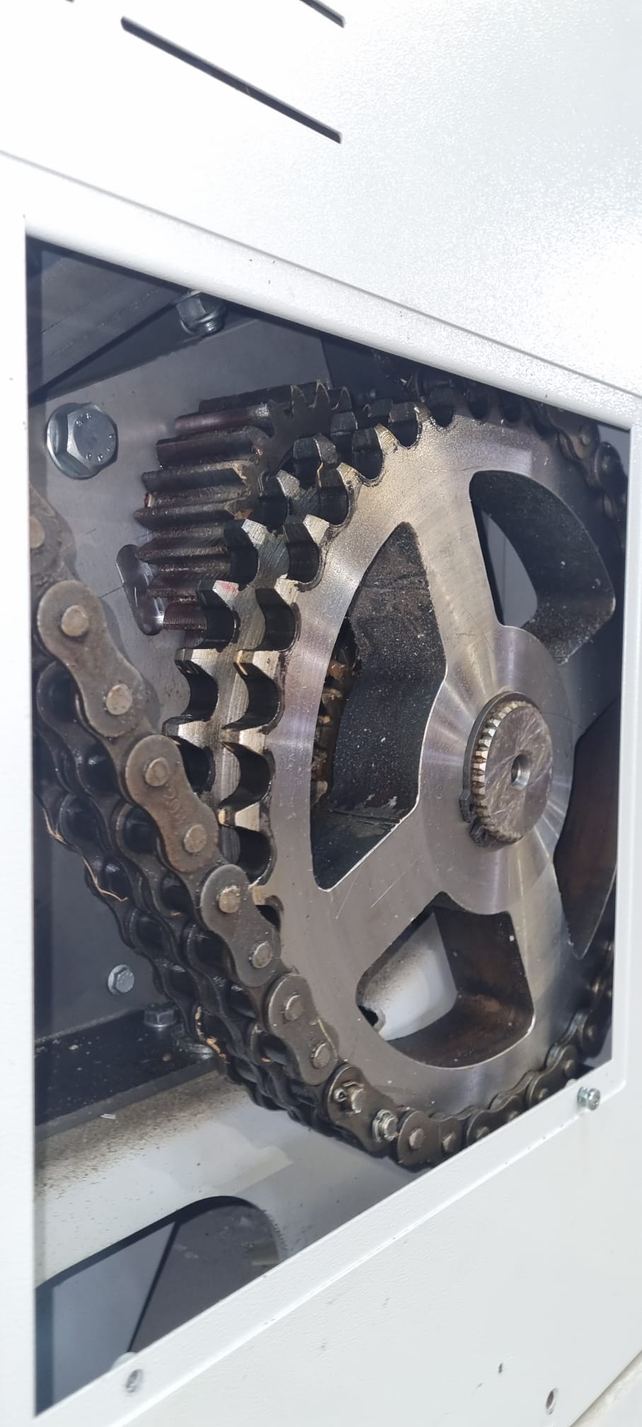 Gebraucht 2014 HSM Powerline FA 500.3 mit Auslaufförderband