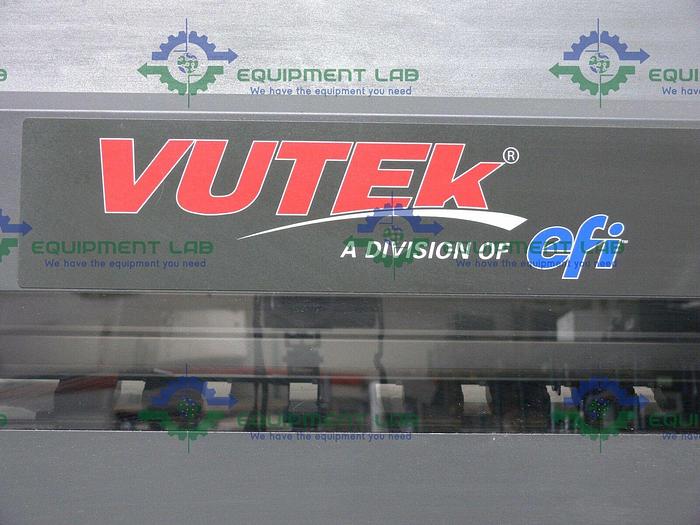 Used VUTEK Ultra Vu 260 SC Wide Format CMYK 6 Color Solvent Printer