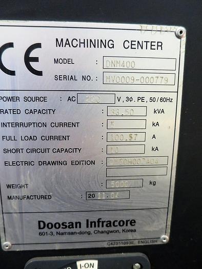 Used 2011 Doosan DNM400