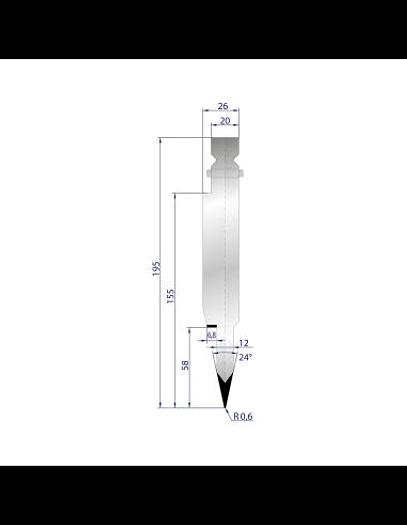 PIEGASCHIACCIA TIPO TRUMPF 24°