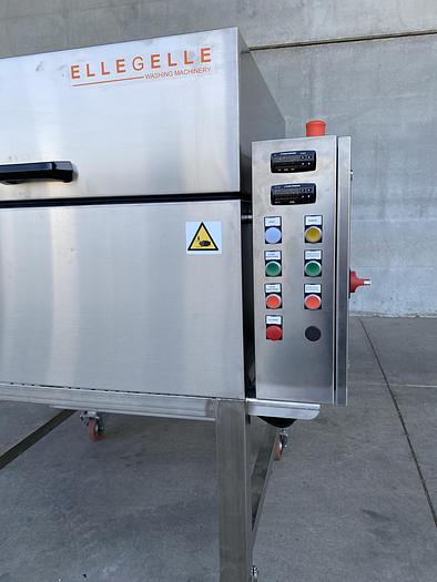 VASCA LAVAPEZZI A SPRUZZO AUTOMATICA MODELLO EL 1000