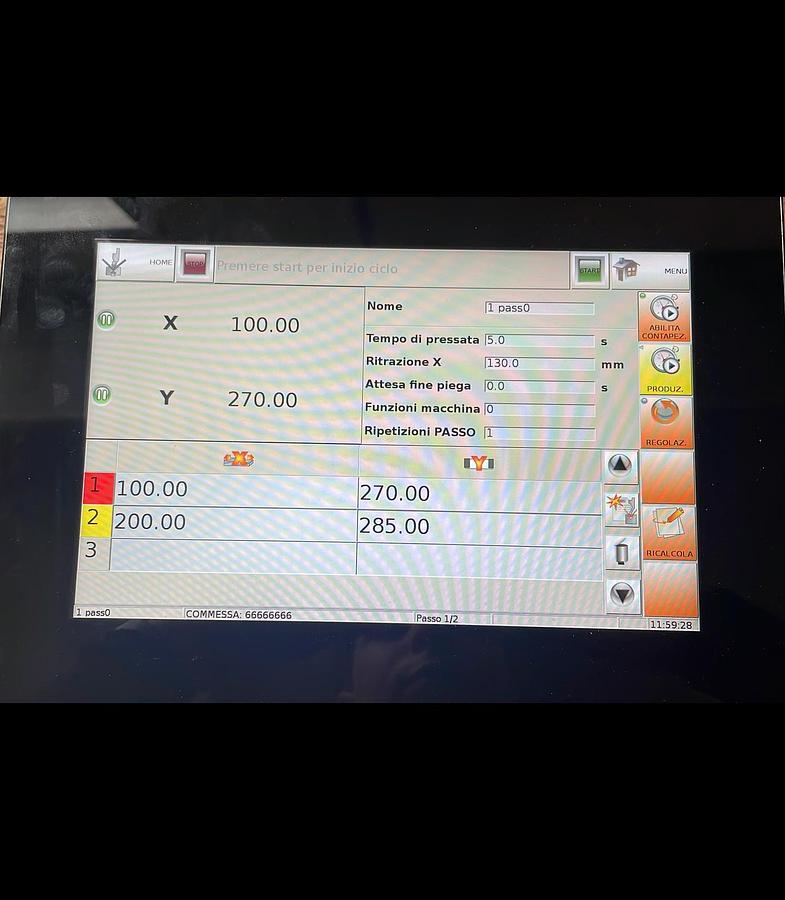 CNC PER PIEGATRICI TORSION BARA BARRE TORSIONE 