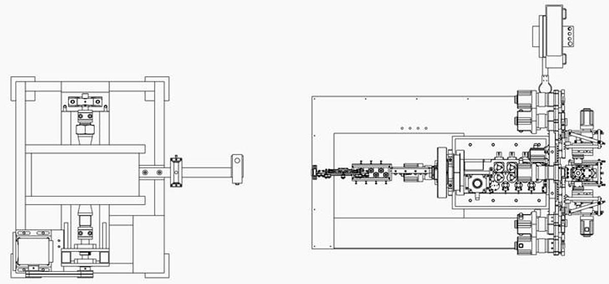 MACCHINA BARRE IN RAME CNC IB 50 6 PUNZONATURA TAGLIO PIEGATURA CURVATURA