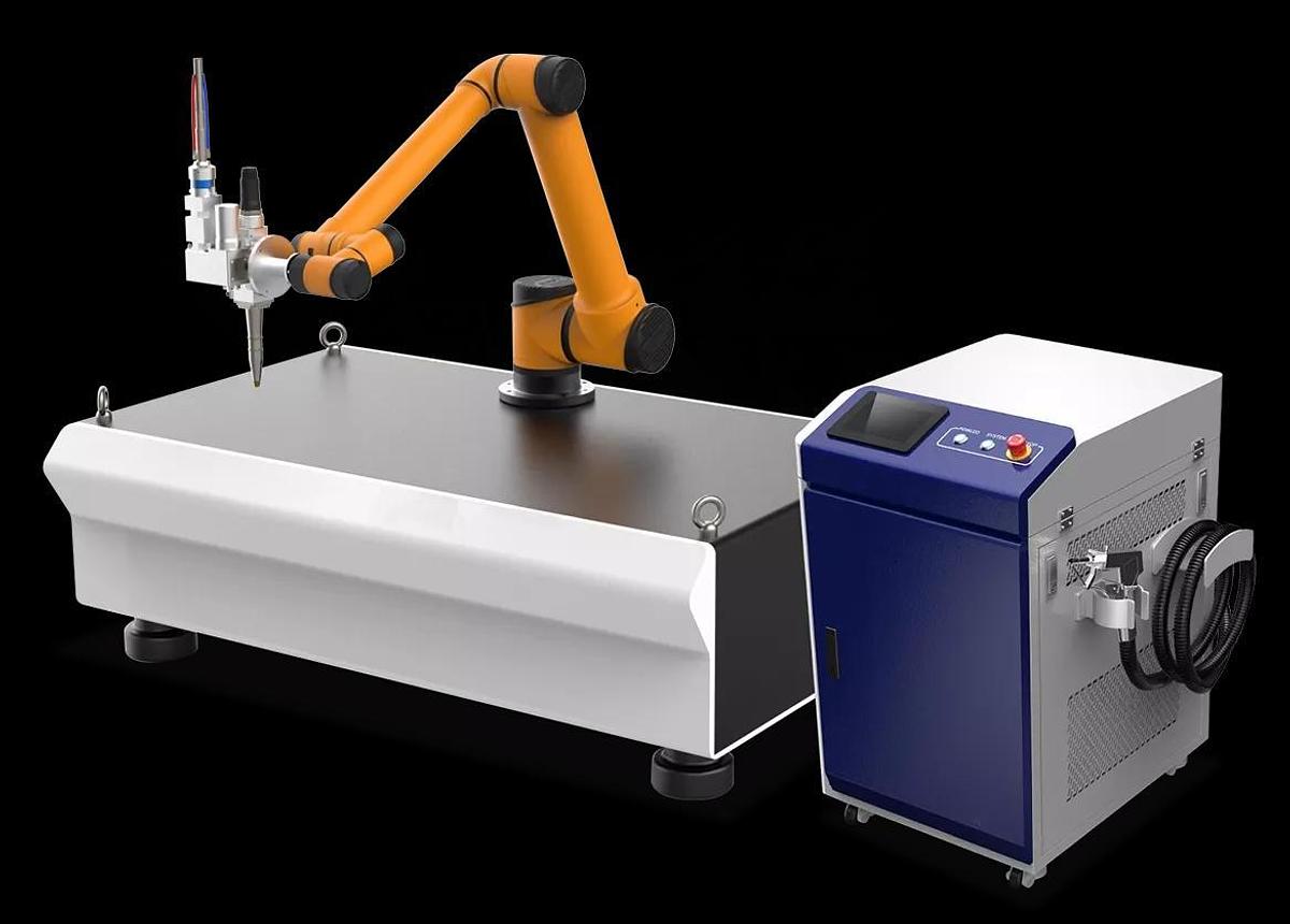 ROBOT  SALDATRICE LASER FIBRA 2000 W