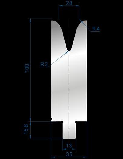 MATRICI 1V TIPO WILA 30°