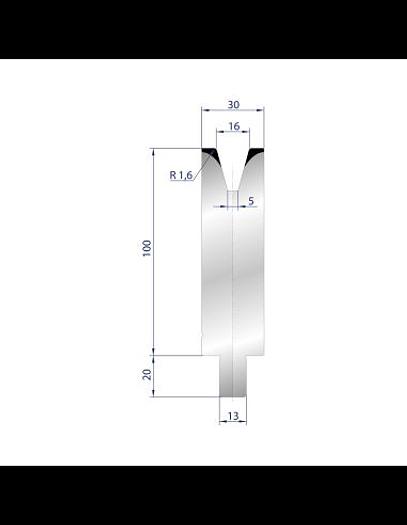 MATRICI 1V TIPO TRUMPF 30°