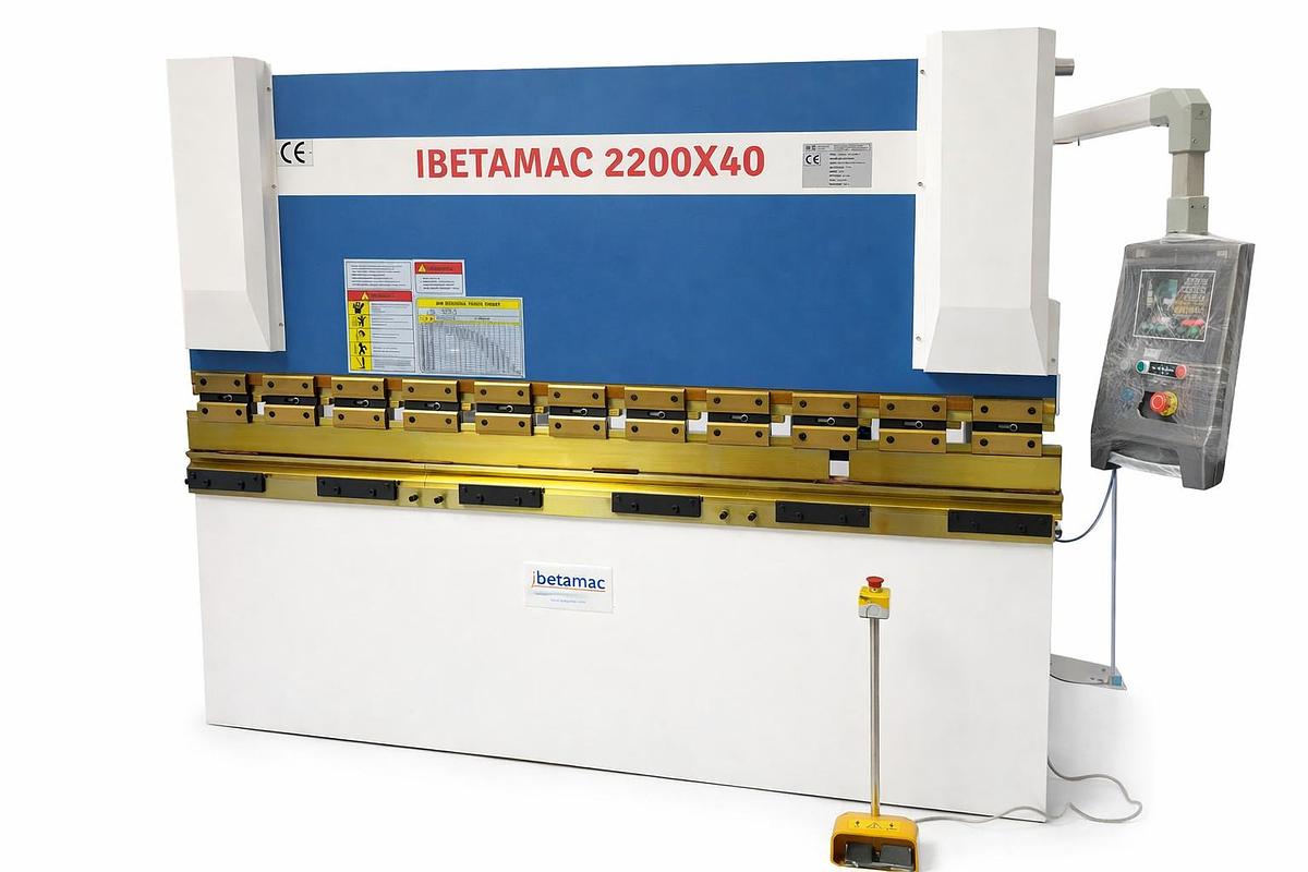 PRESSA PIEGATRICE 2 ASSI 2200x40T