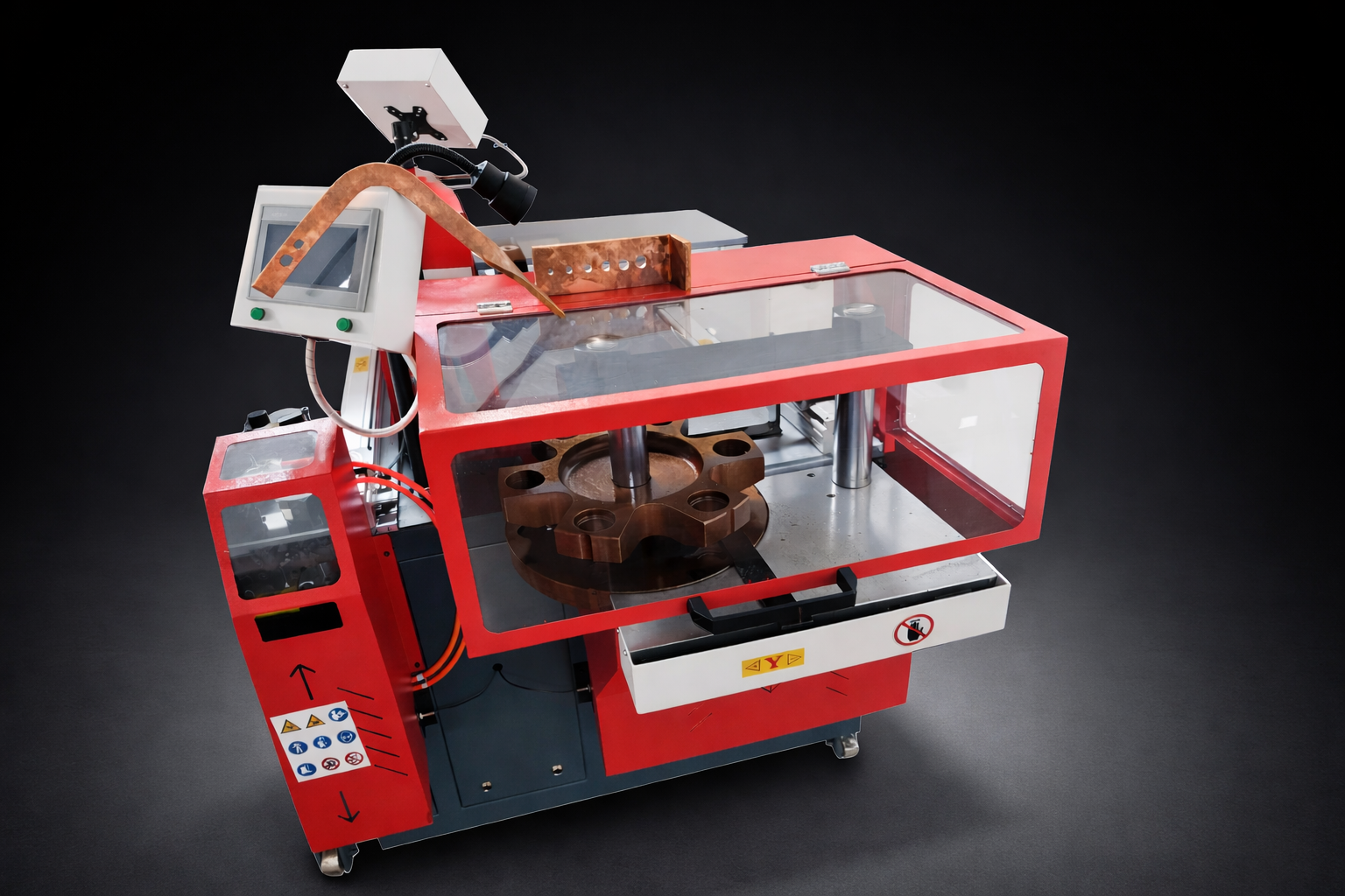 PUNZONATRICE COMBINATA BARRE IBETAMAC NC  200x20 CE SEMIAUTOMATICA