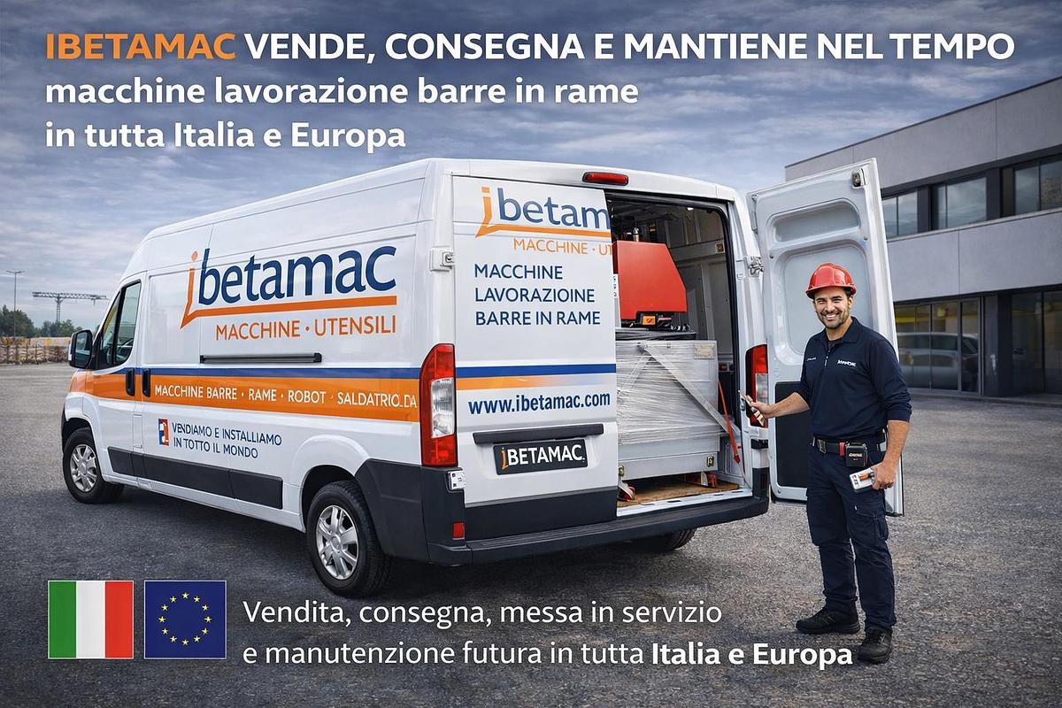 Copper Bar Processing Machine – Ibetamac NC 160 CE