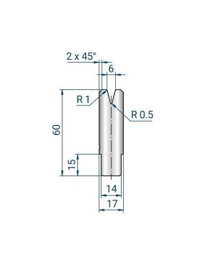 MATRICI V6 TIPO ESH 30°