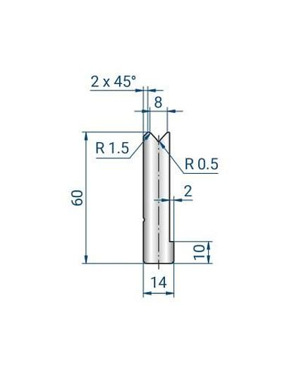 MATRICI V8 TIPO ESH 86°