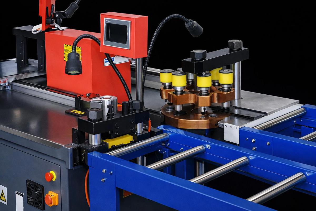 Copper Bar Processing Machine – Ibetamac NC 160 CE