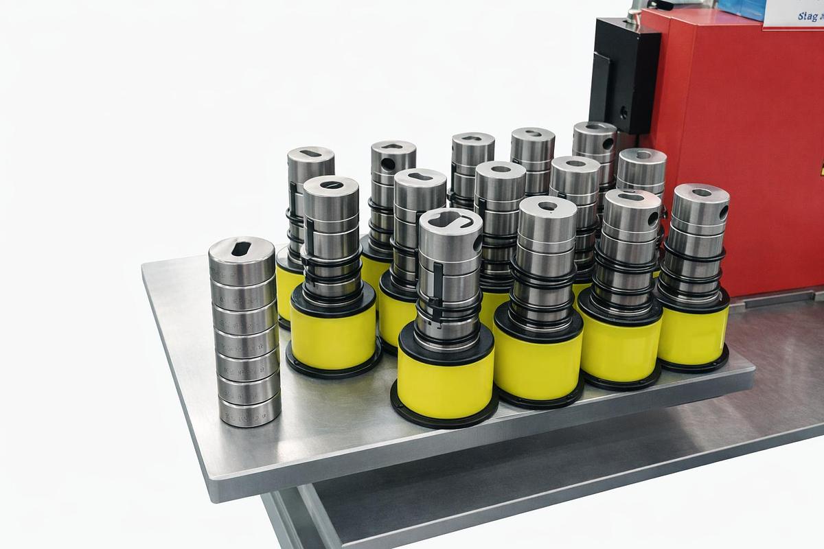 PUNZONATRICE CESOIA CNC PER BARRE IN RAME E ALLUMINIO IBETAMAC 6A503