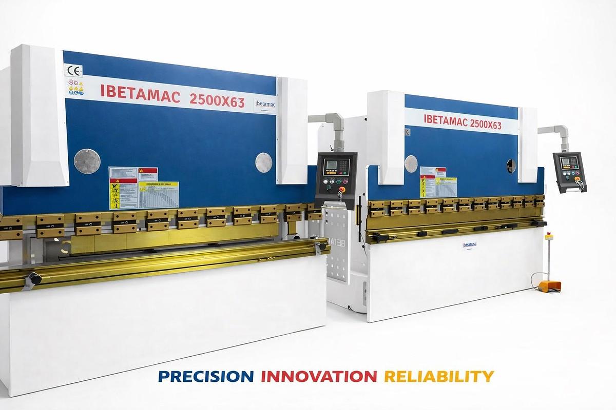 PRESSA PIEGATRICE NUOVA CE 2500X63 T NC 2 ASSI IBETAMAC PRONTA CONSEGNA GARANZIA 3 ANNI CERTIFICATA