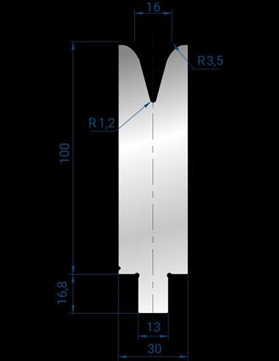 MATRICI 1V TIPO WILA 30°