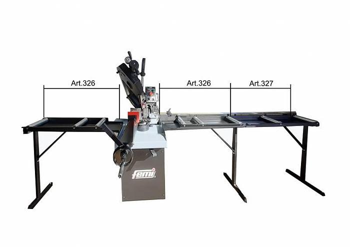 RULLIERA CARICO/SCARICO BARRE PER SEGATRICI STAZIONARIE
