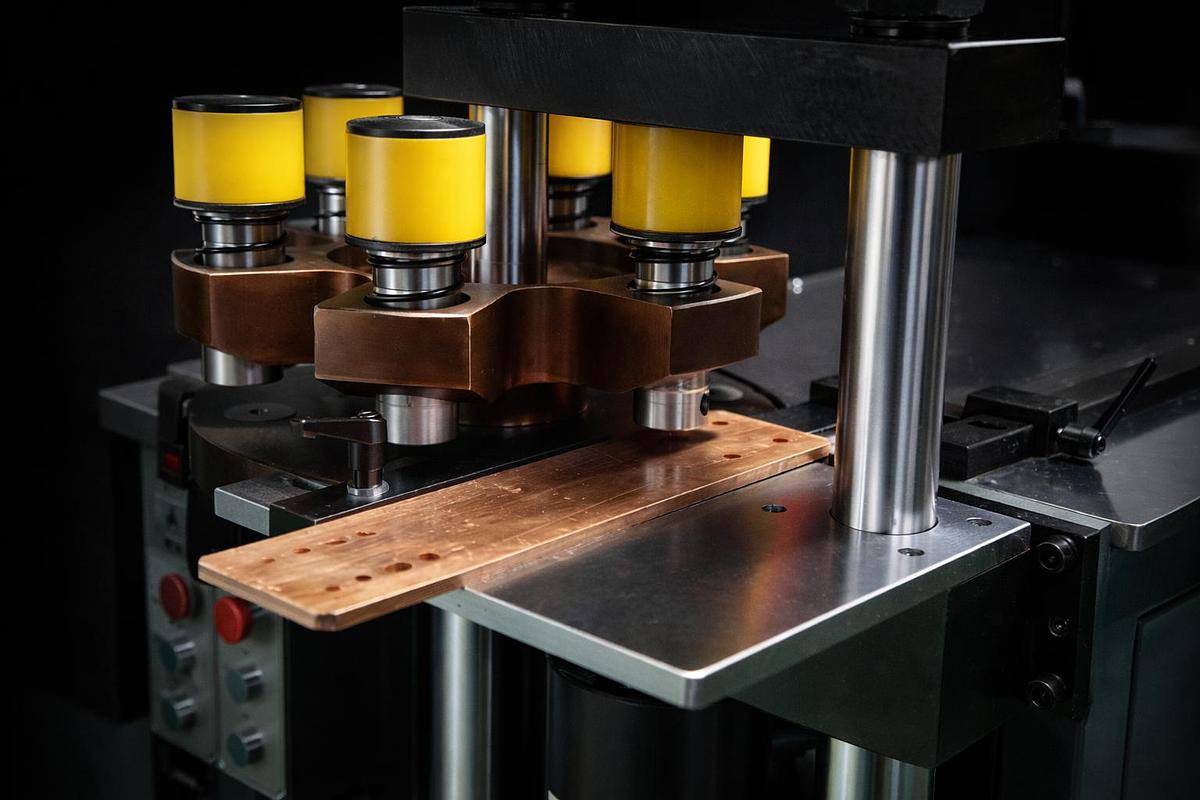 MACCHINA PER BARRE RAME IBETAMAC CE NC 120 12 SERIE ECONOMICA BATTUTE MANUALI