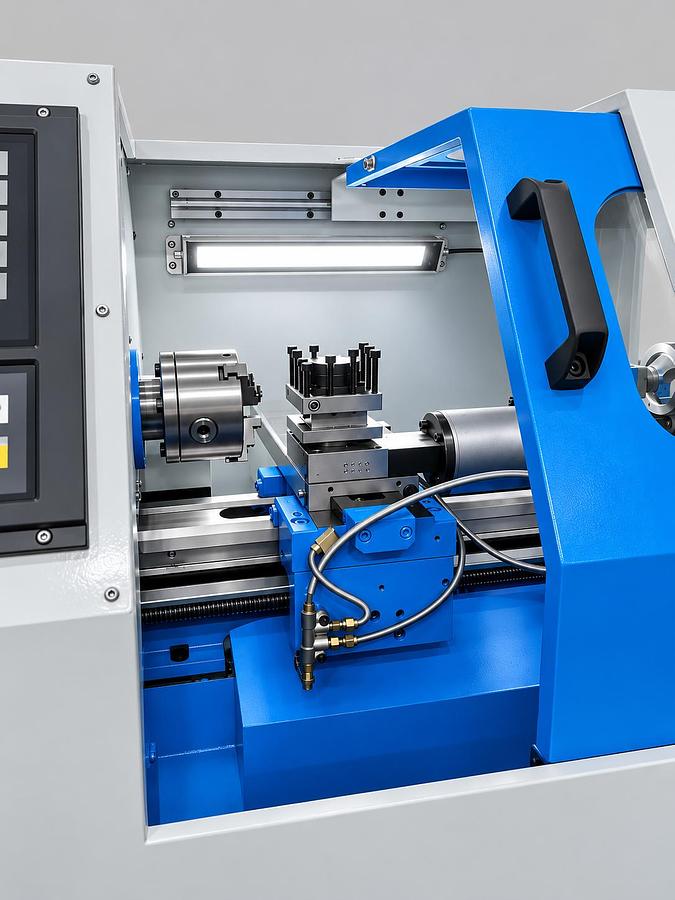 IBETAMAC – TORNIO CNC MINI 210 Controllo numerico SIEMENS SINUMERIK 808D