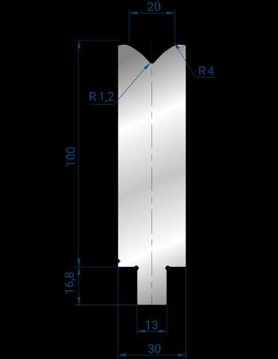 MATRICI 1V TIPO WILA 86°