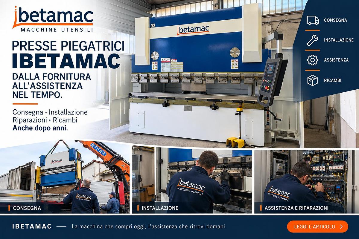 IBETAMAC 2500 × 63 T Tutto quello che serve. Niente che non serva. NUOVA CE