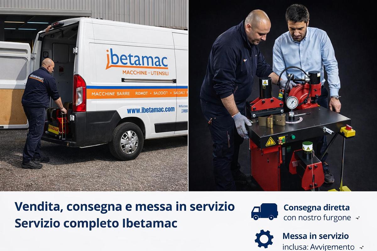 MACCHINA COMBINATA PER BARRE RAME M 200 CE