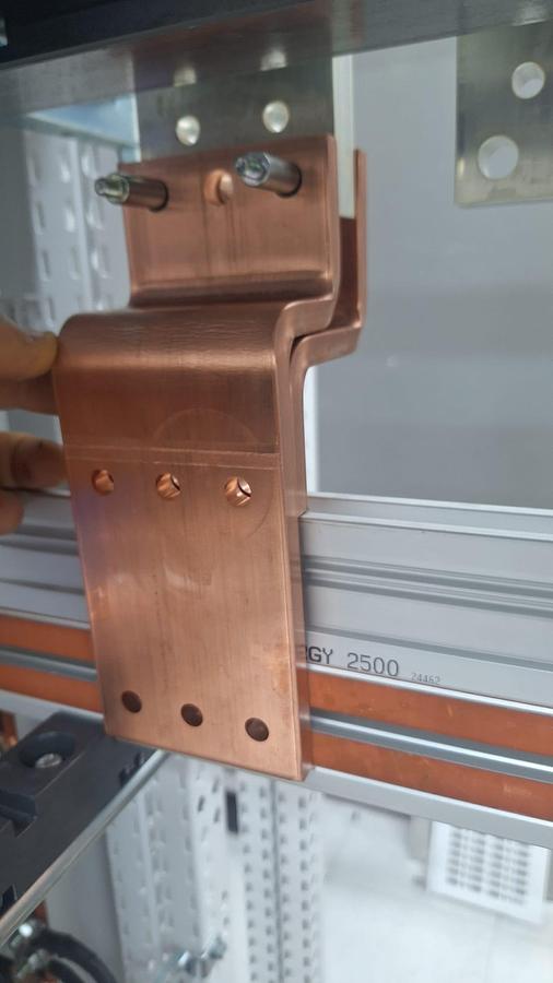 Used PUNZONATRICE CESOIA CNC PER BARRE IN RAME E ALLUMINIO IBETAMAC 500