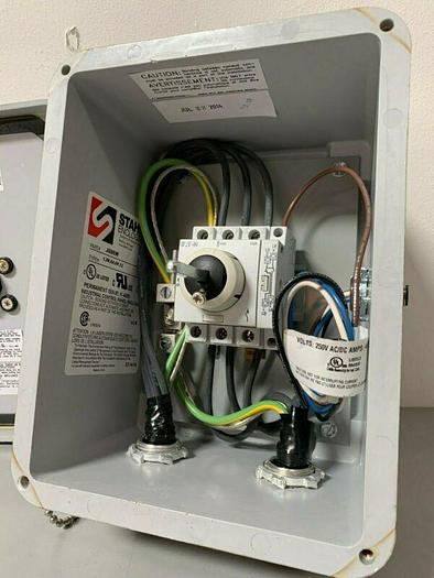 Used Stahlin J806W Enclosure w/ On & Off Switch