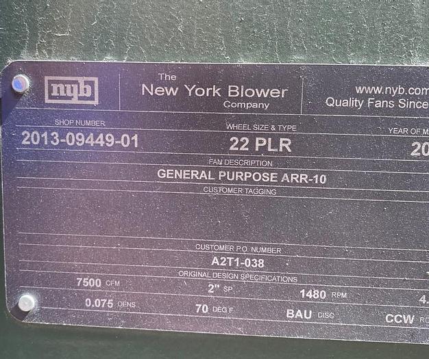 Used Burner, 16.5MM, Maxon, Mdl 400, Size 487M PRO, Blower #A743295