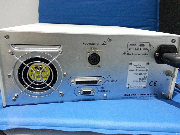 Used Olympus SonoSurg-G2 HF Chirurgie Generator mit Fußschalter