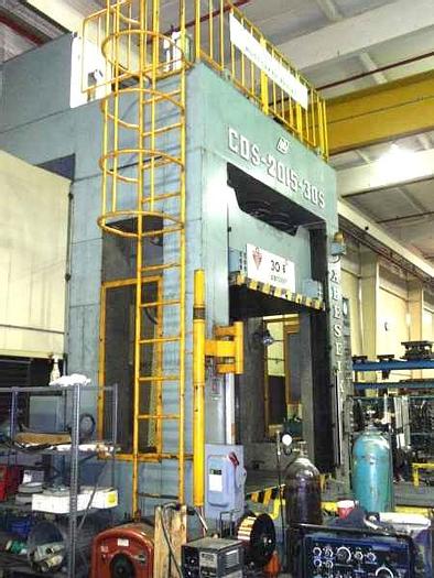 Used Press Die Spotting Hydraulic CDS-2015-30S