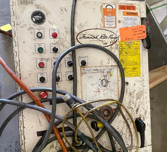 Used HAMMOND ROTO-FINISH MP-100-4-6 VIBRATORY MULTI-PASS DEBURRING AND FINISHING MACHINE