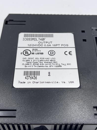 Used GE IC693MDL740F
