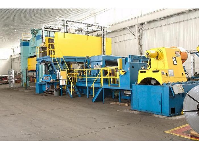 Used 500 ton Verson 186"x108" Blanking Press