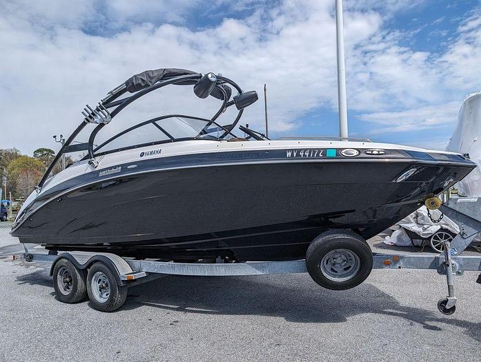 Used 2014 Yamaha Marine 242 Limited S With Galvanized Trailer