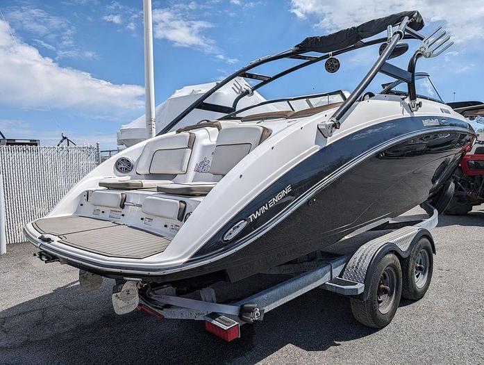 Used 2014 Yamaha Marine 242 Limited S With Galvanized Trailer