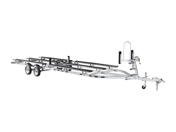 2026 Venture Trailers Galvanized Tandem Axle Tritoons VPT-26-40TRI