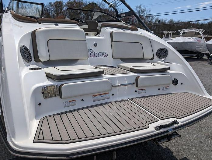 Used 2014 Yamaha Marine 242 Limited S With Galvanized Trailer
