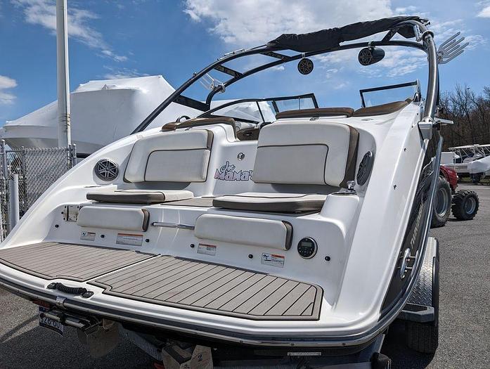 Used 2014 Yamaha Marine 242 Limited S With Galvanized Trailer