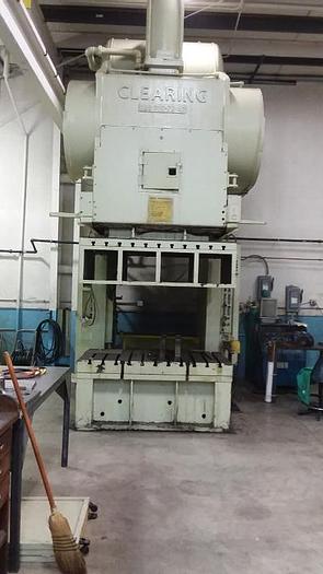 Used 200-Ton Clearing Gap Frame Press OBS-200-72-42