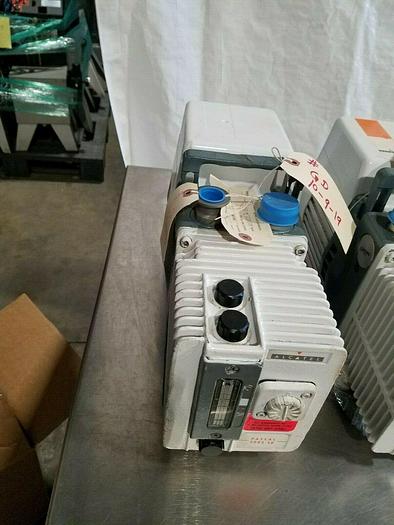 Used Alcatel Pascal 2005 SD Dual Stage Rotary Vane Pump REBUILT + FREE SHIPPING