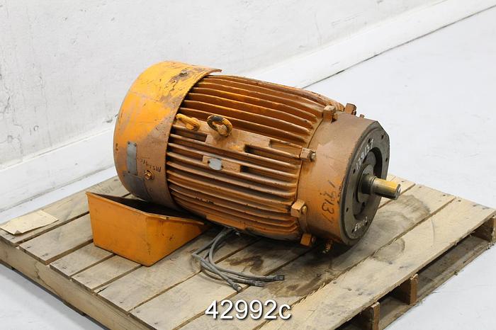 Used Aeration Industries 75 Hp Motor, 1900 Rpm, 230/460 Volts #42992