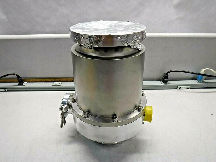 Used SHIMADZU TURBOMOLECULAR PUMP, 4500RPM TMP-303LM