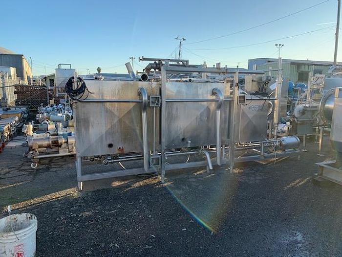 3 Tank Stainless Steel CIP Skid System