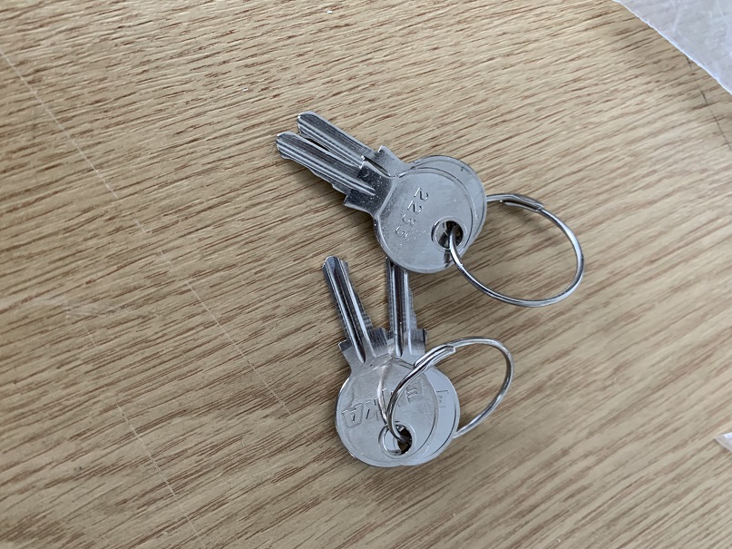 Used Biorad Q7 Front Control Panel w/ keys