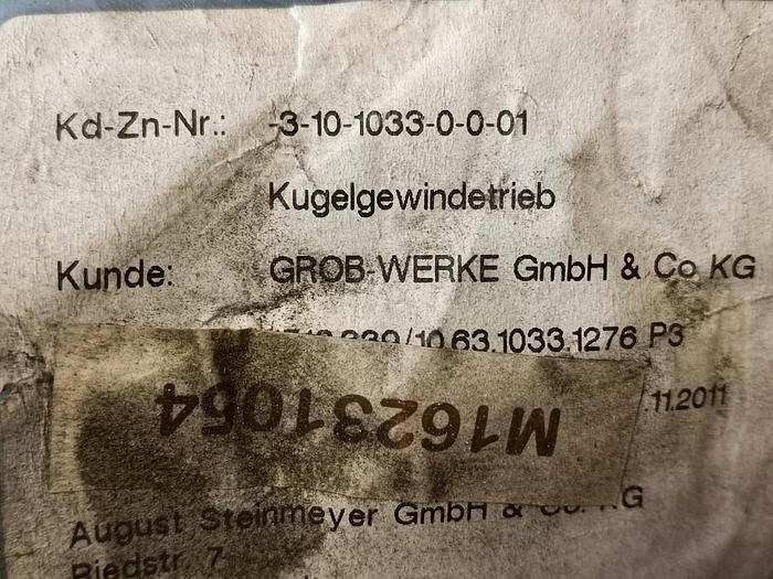 Sychronmotor mit Kugelgewindetrieb, MDD115C-N-015-N2M-130GB0, Rexroth, neuwertig