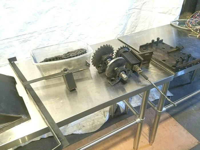 Used Triad Motor Mount and Idlers for chain drive w/ pillow boxes sprockets Complete