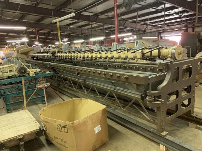 Used MASTER-CARVER MC-4008, 40-SPINDLE CARVING MACHINES WITH (2) THERMWOOD CARVER ROBOTS SYSTEMS