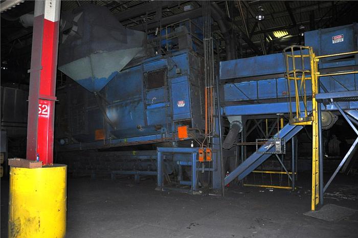 Used 2000 WHEELABRATOR/BMD ROCKER BARREL CONTINUOUS SHOT BLAST