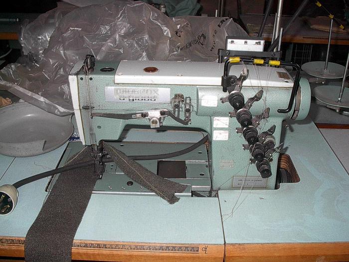 Gebraucht Doppelkettenstich WILCOX & GIBBS Kl. 63- a x 356 3-Nd.